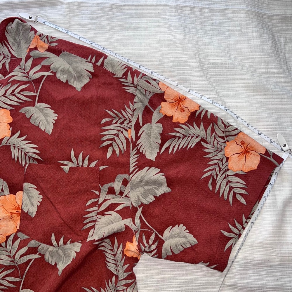Bermuda Bay XXL Hawaiian Floral Camp‎ Shirt. Tropical Resort cool dad - grandpa - Picture 7 of 7
